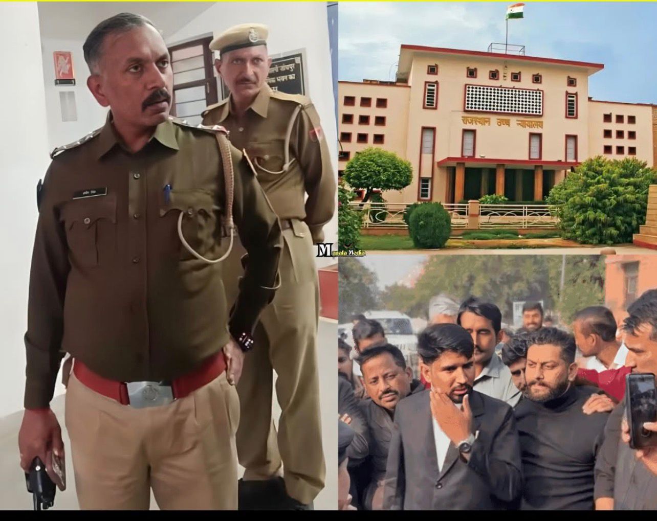 Rajasthan High Court: Police-te Hian Ukil-te Chu Thubuai Awrhtu Angin An En Thei Lo; HC Chuan Police-te Training Nei Turin a Ti