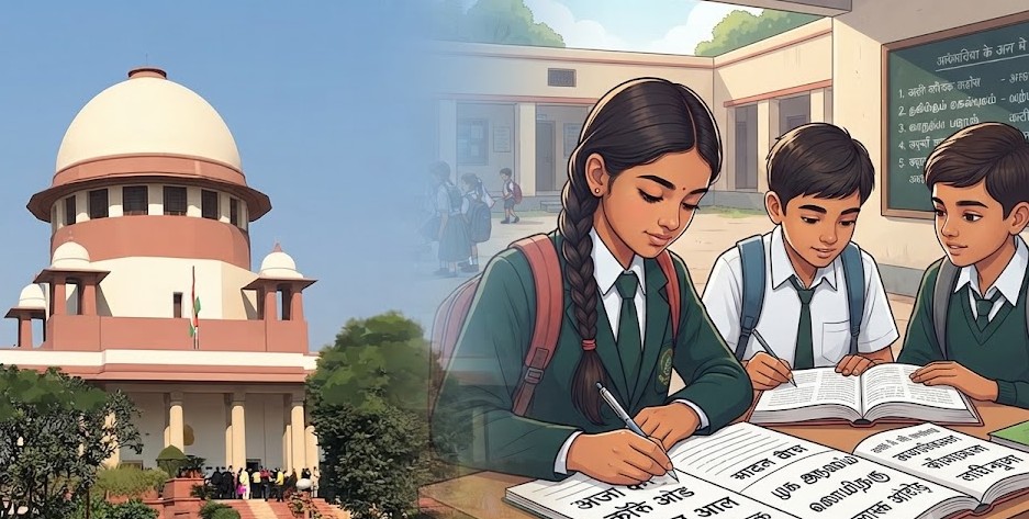 Supreme Court-in CBSE Hnenah Class 6 Zirlaite chu ‘three-language policy’ Chungchangah Hriatthiamna Pe Turin Hriattir