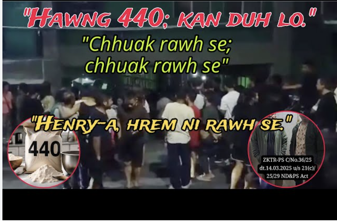 Hawng 440 Avanga Man Henry-A Bail In Chhuak Lo, An Puhna An Pawm lo.