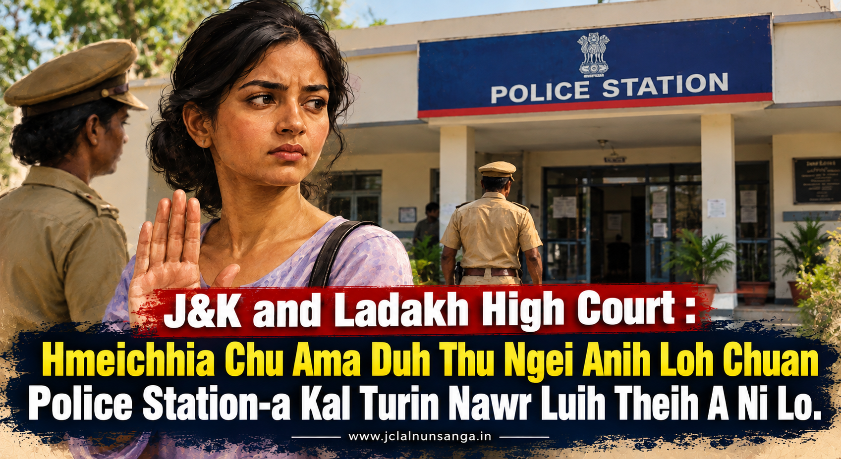 Hmeichhia Chu Ama Duh Thu Ngei Anih Loh Chuan Police Station-a Kal Turin Nawr Luih Theih A Ni Lo: J&K and Ladakh High Court